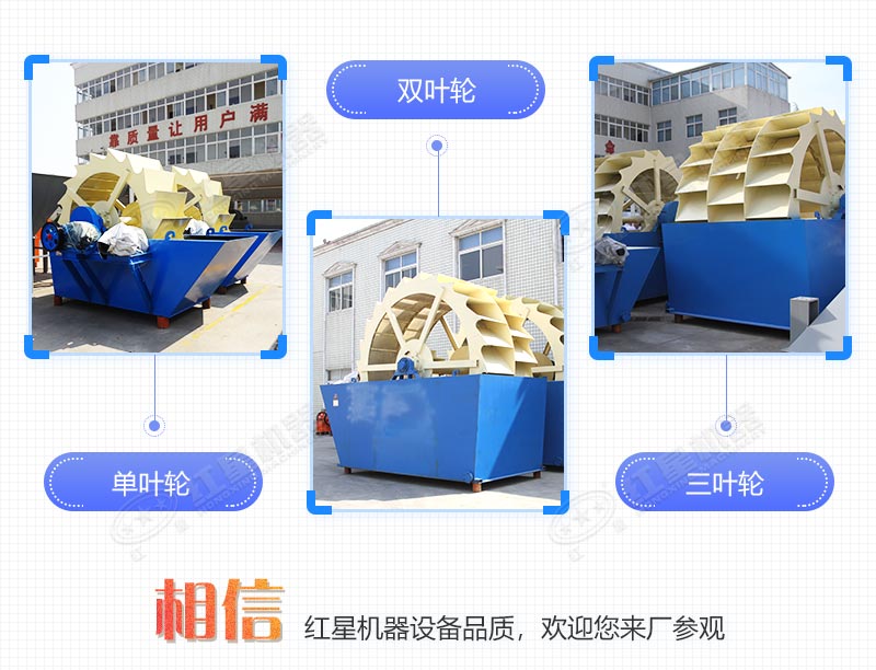 多類型輪斗洗砂機